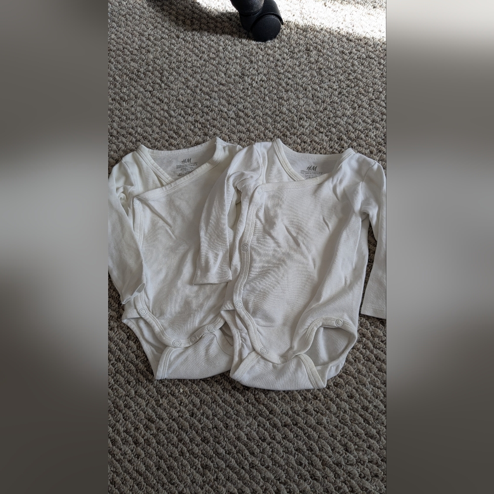 H&M Organic Cotton Long Sleeve 4-6 M